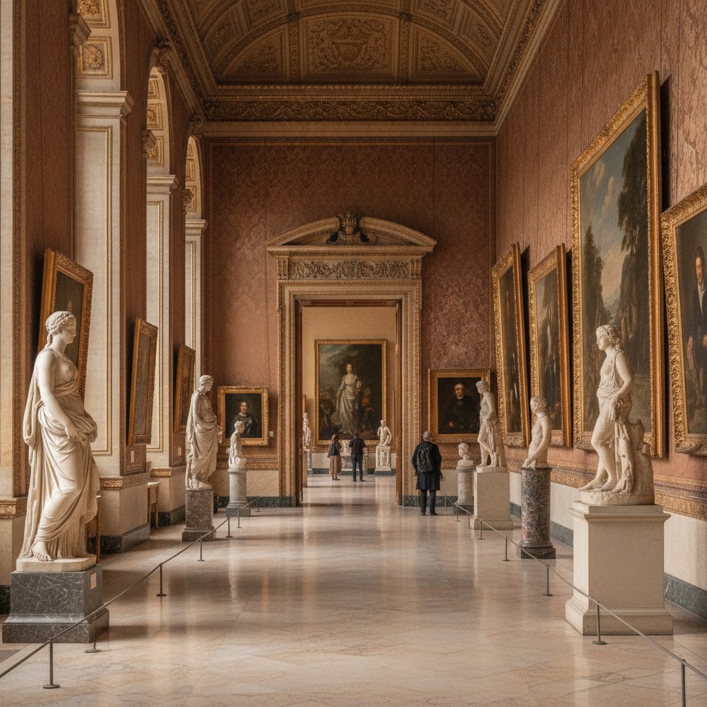 Exploring the Louvre's Grand Galerie